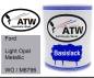 Preview: Ford, Light Opal Metallic, WO / M6796: 1L Lackdose, von ATW Autoteile West.
